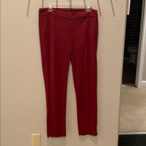Burgundy red CAbi pants